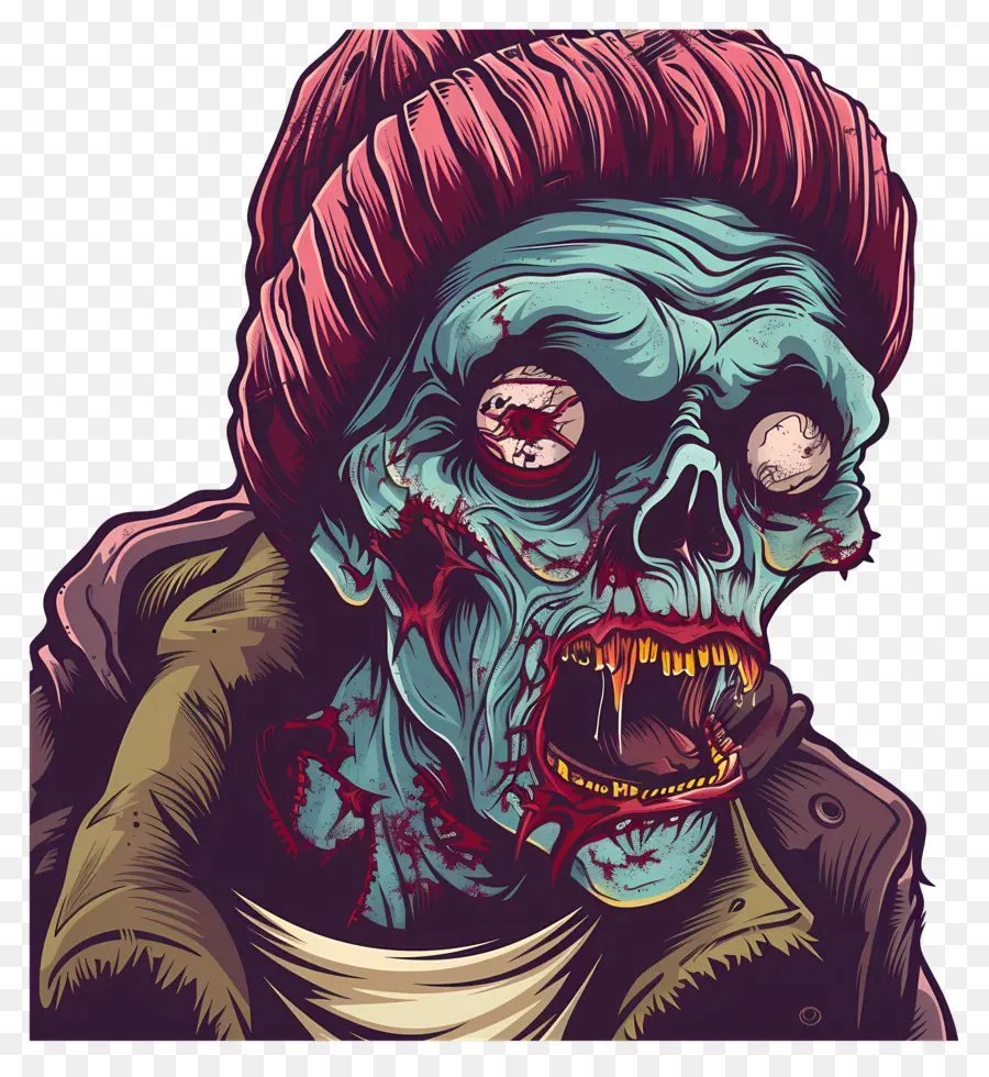 Zombie Yang Menakutkan，Zombie PNG