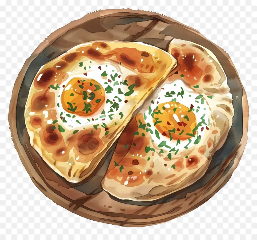 Acharuli Khachapuri，Roti Pita PNG