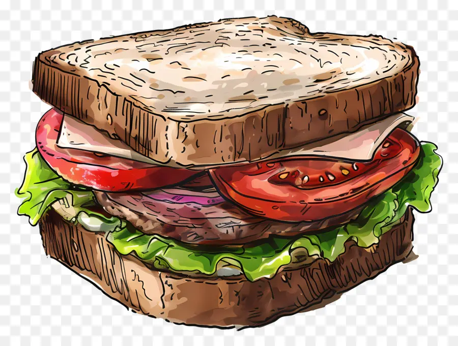 Sandwich，Makanan PNG