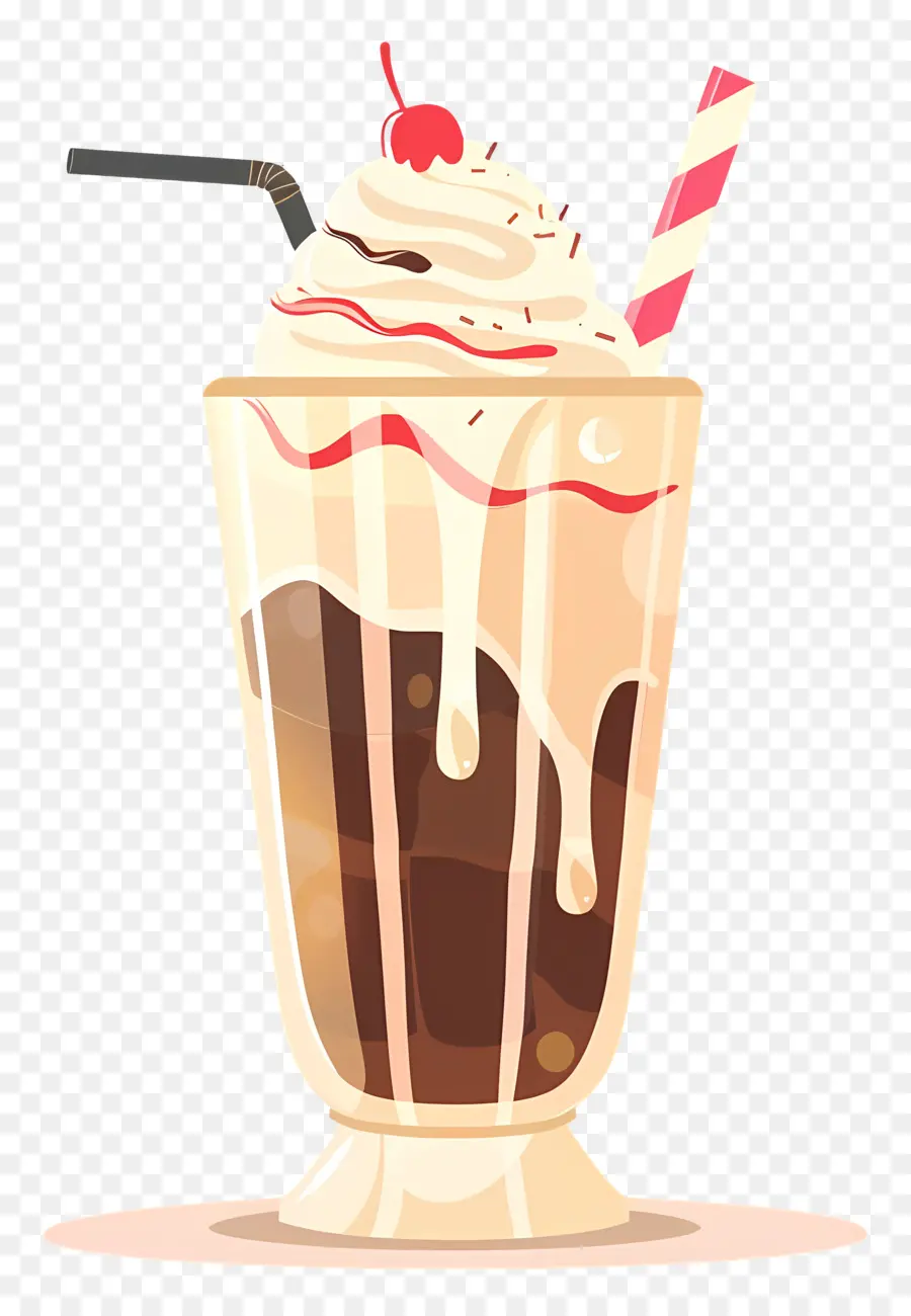 Es Krim Float，Air Mancur Soda PNG