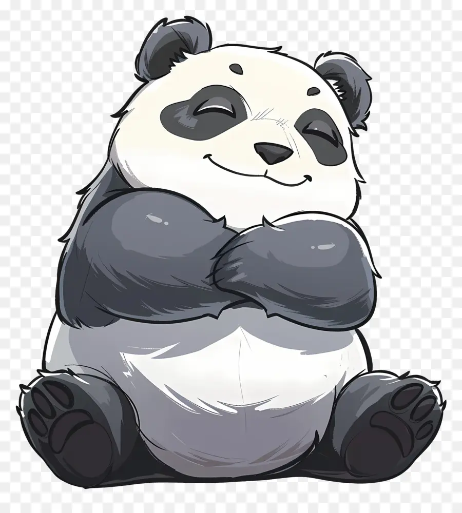 Lucu Panda，Panda Bear PNG