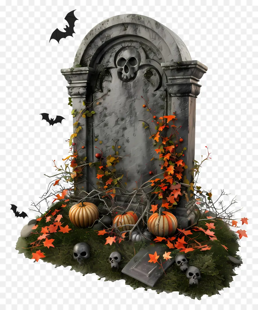 Halloween Batu Nisan，Halloween PNG