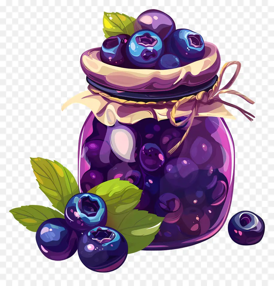 Selai Blueberry，Blueberry PNG