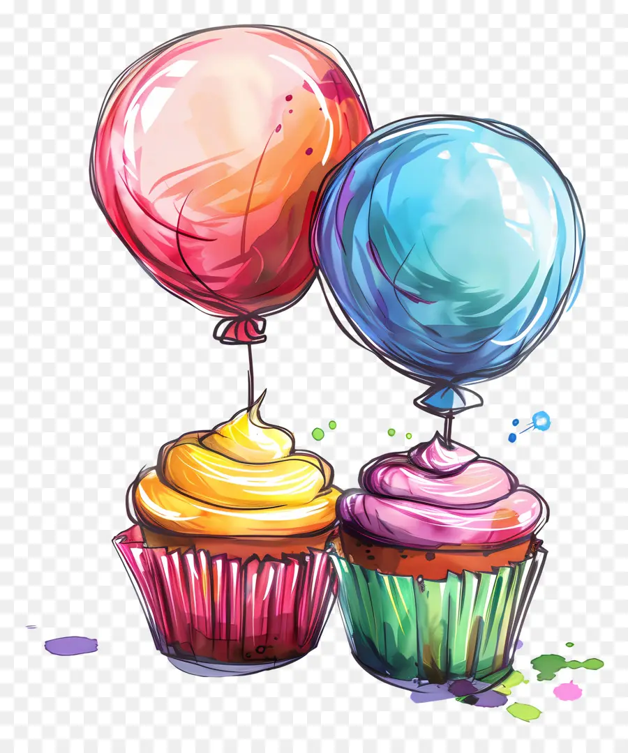 Muffin，Cupcakes PNG