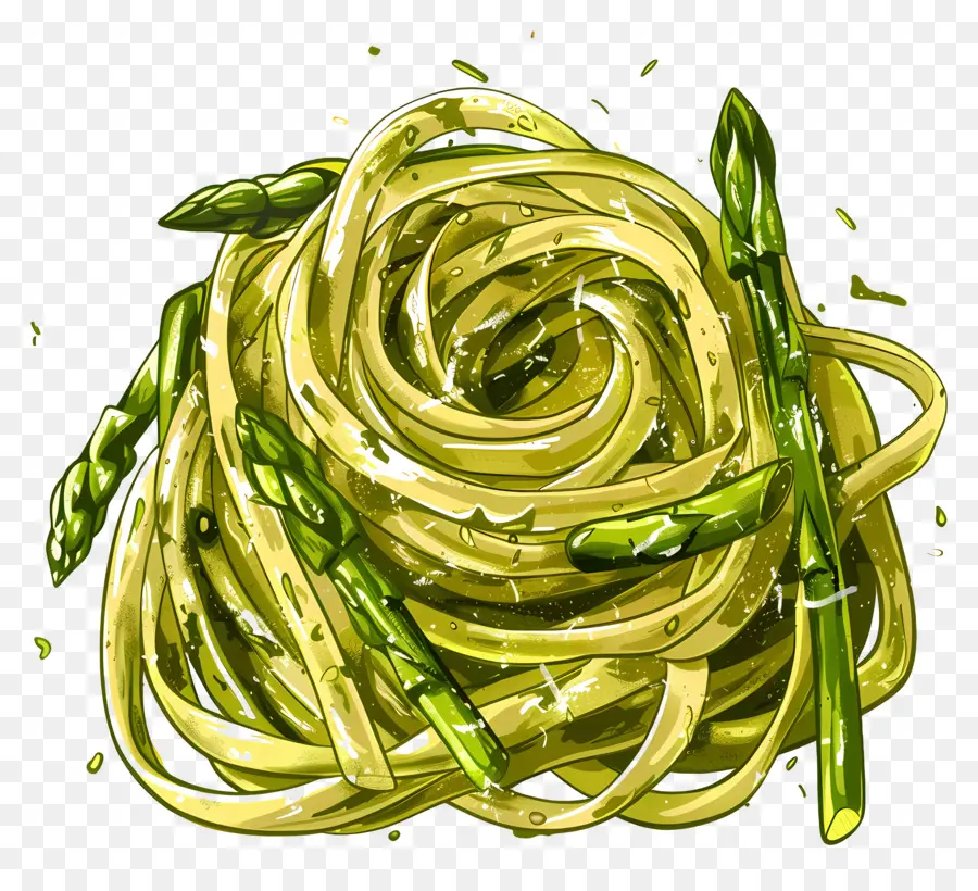 Pasta Asparagus，Asparagus PNG