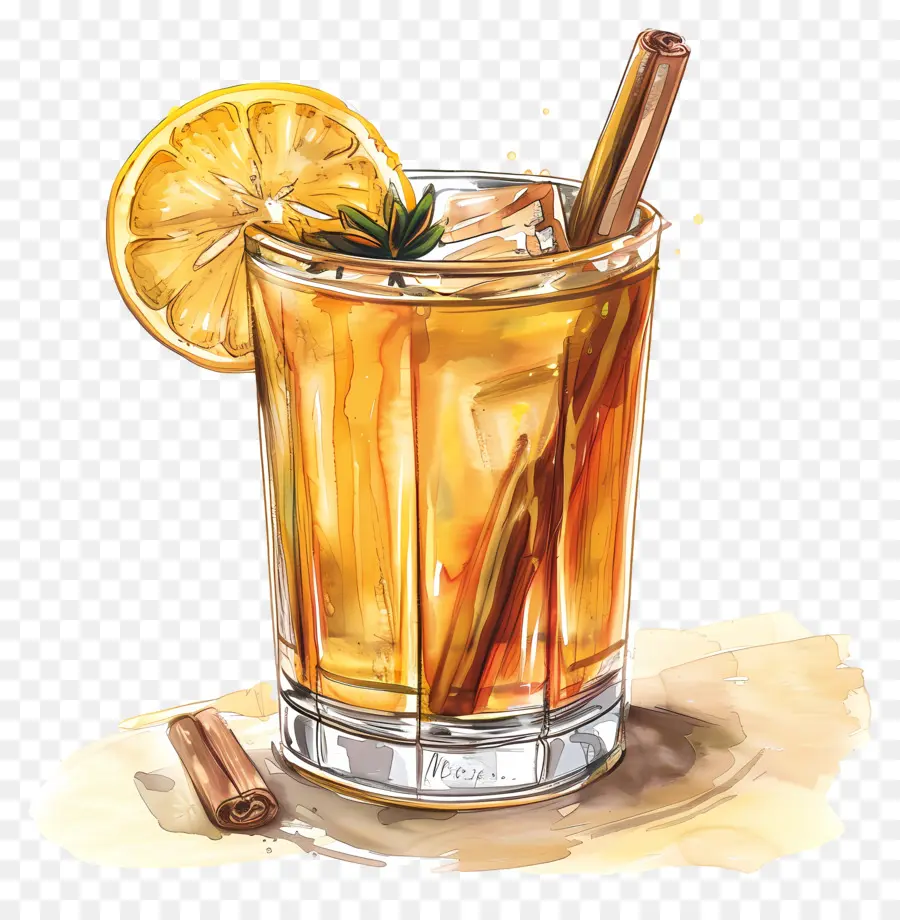 Rum Mentega，Teh Dibumbui PNG