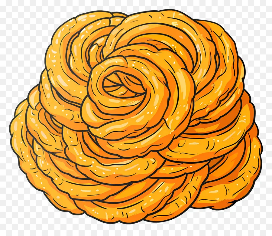 Jalebi，Manis PNG