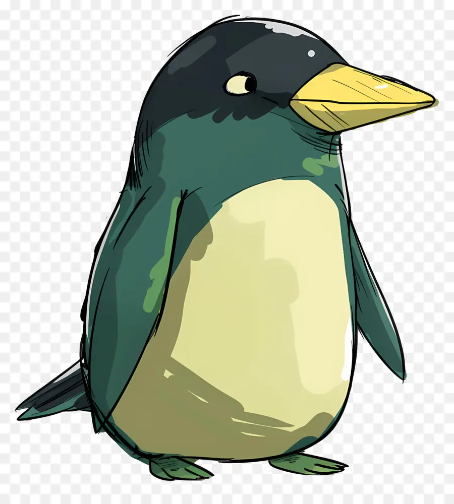 Kartun Penguin，Penguin PNG