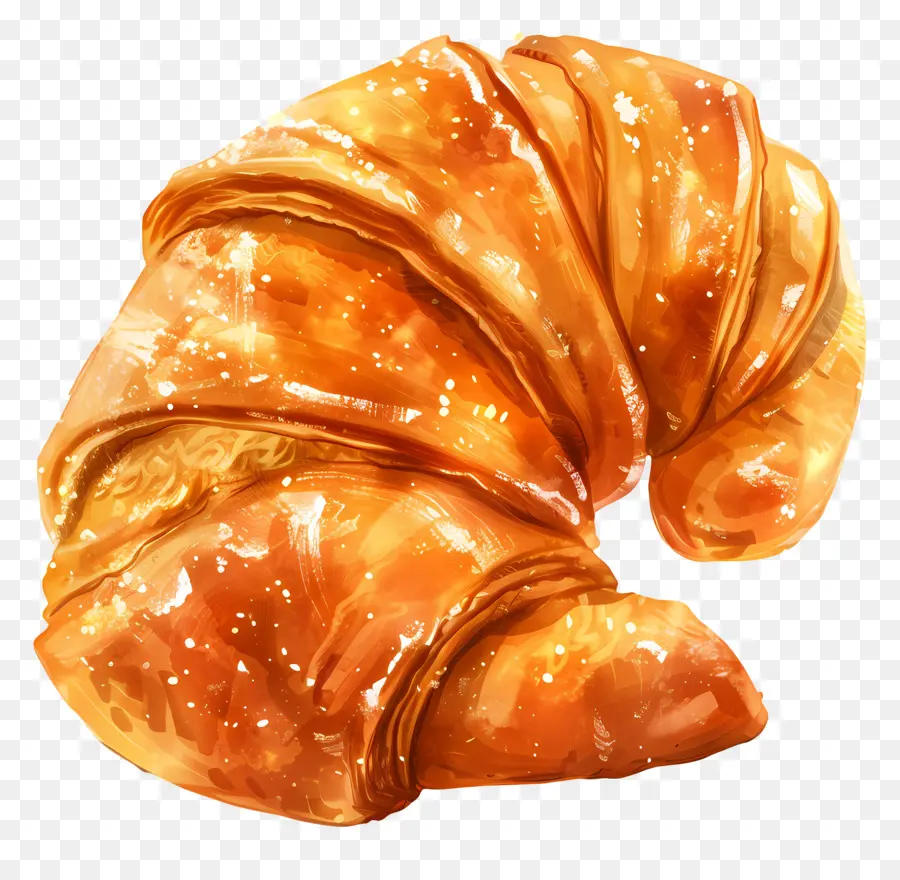 Croissant，Kue Kering PNG