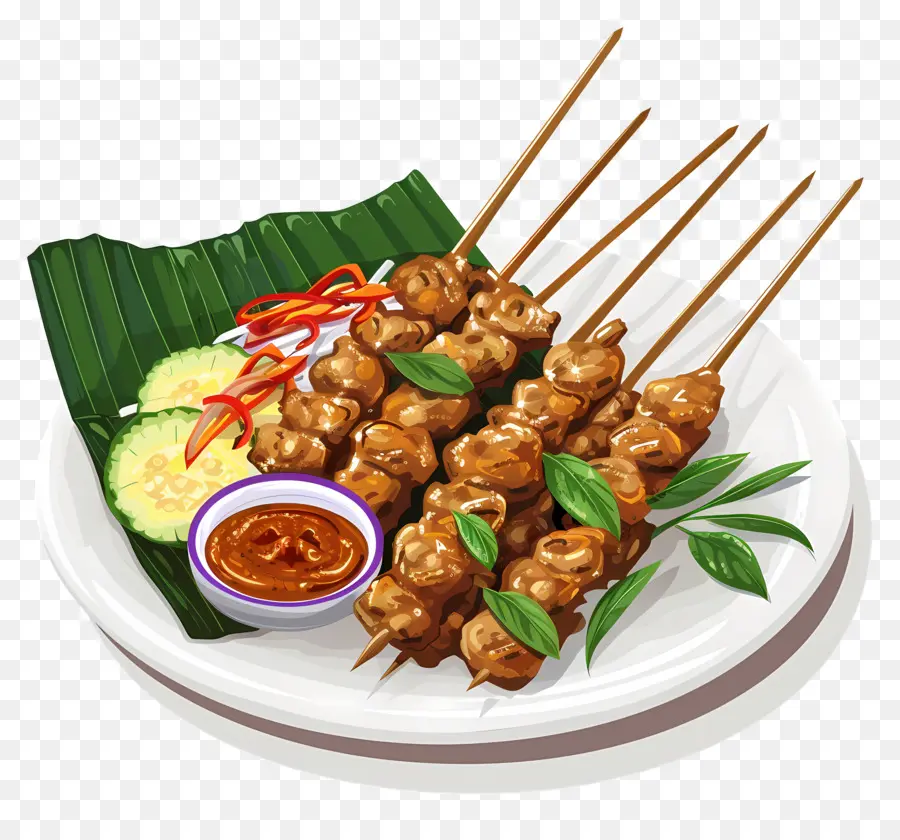 Sate，Daging Tusuk Uang PNG