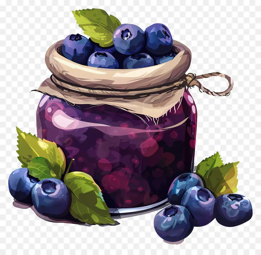 Selai Blueberry，Blueberry PNG