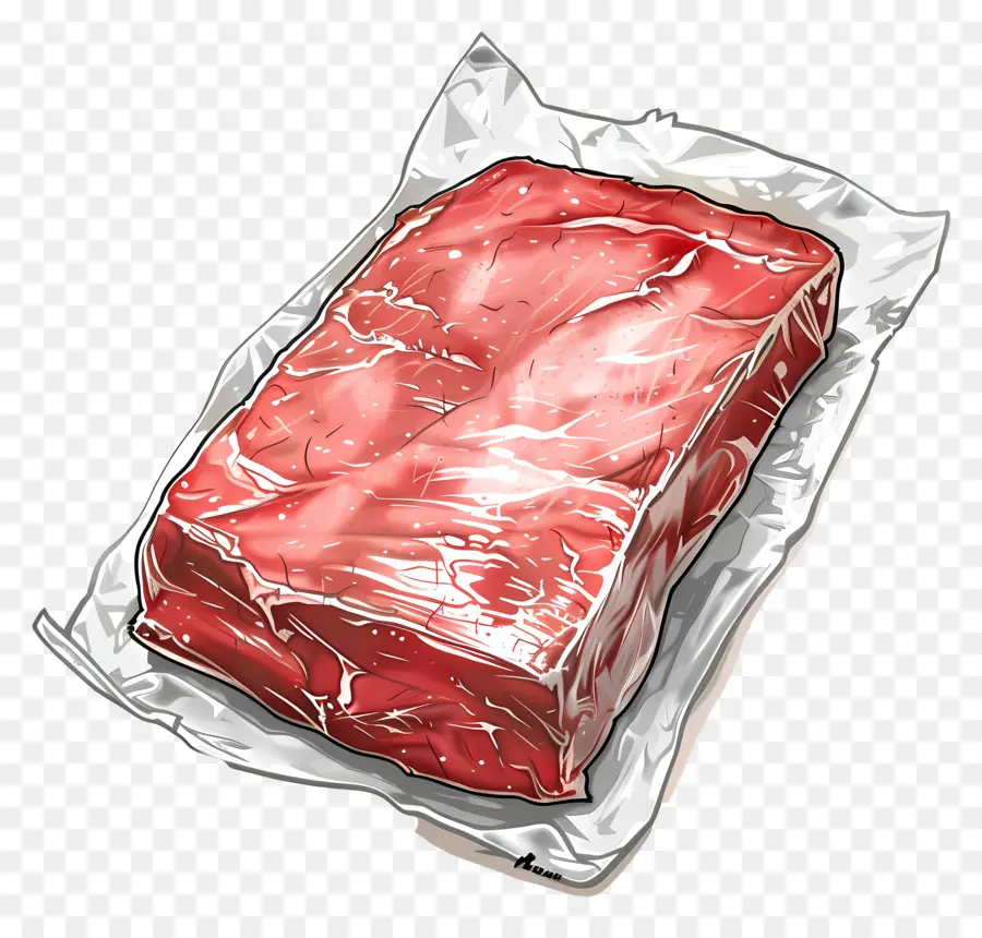 Paket Daging Beku，Steak PNG