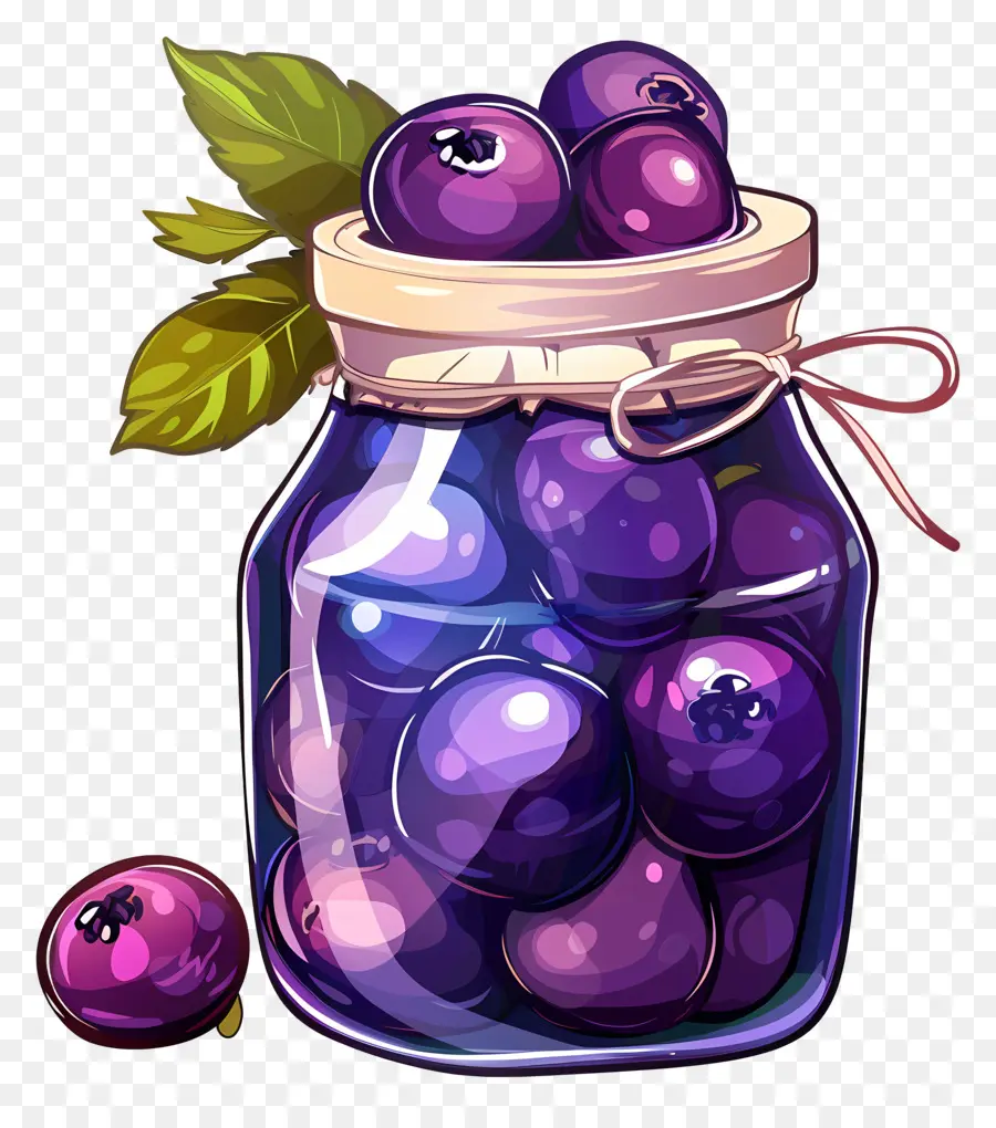 Selai Blueberry，Blueberry PNG