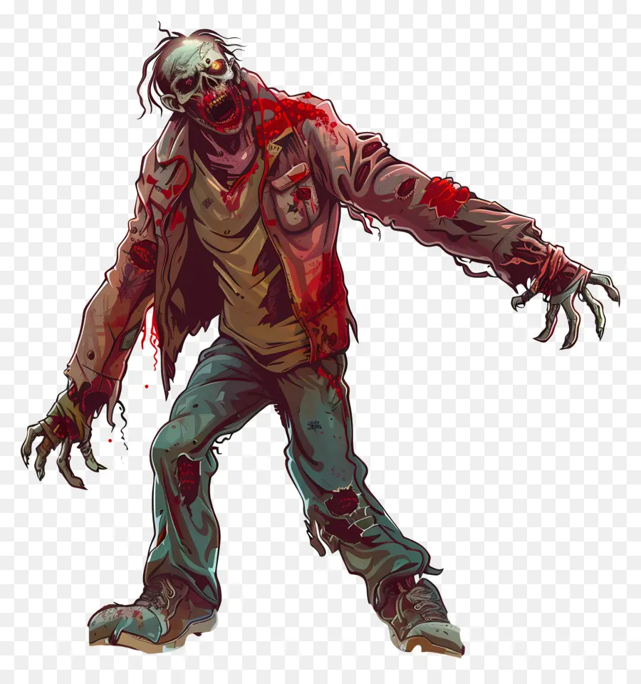 Zombie Menyeramkan，Zombie PNG