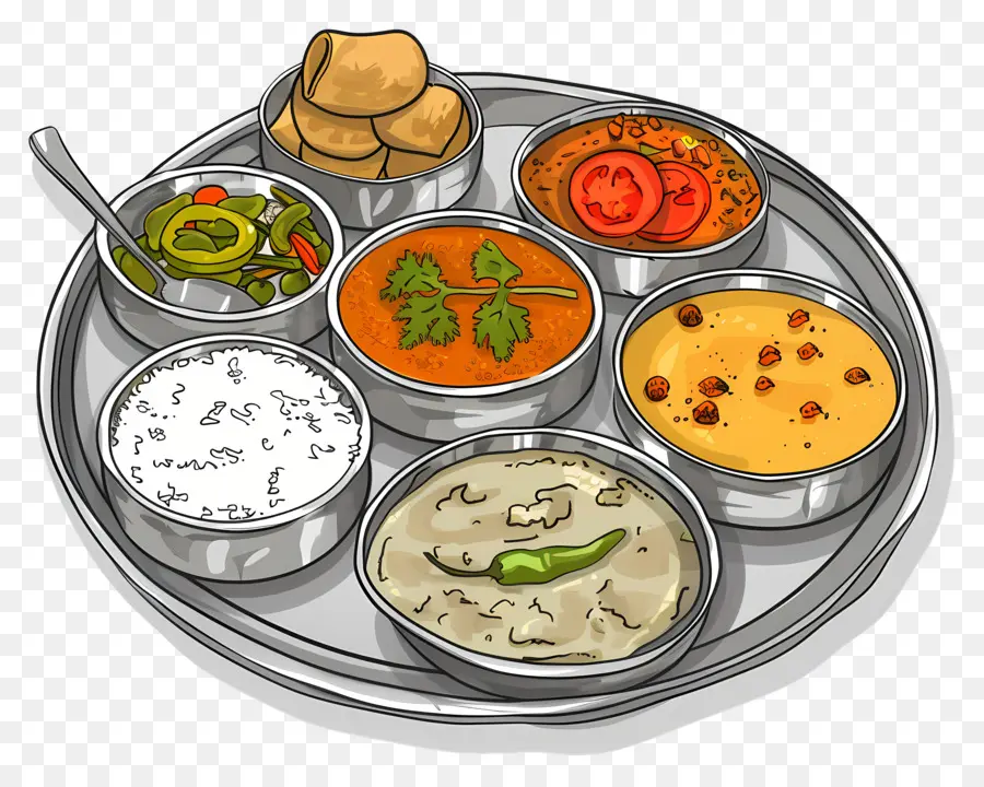 Thali India，Baki Baja PNG