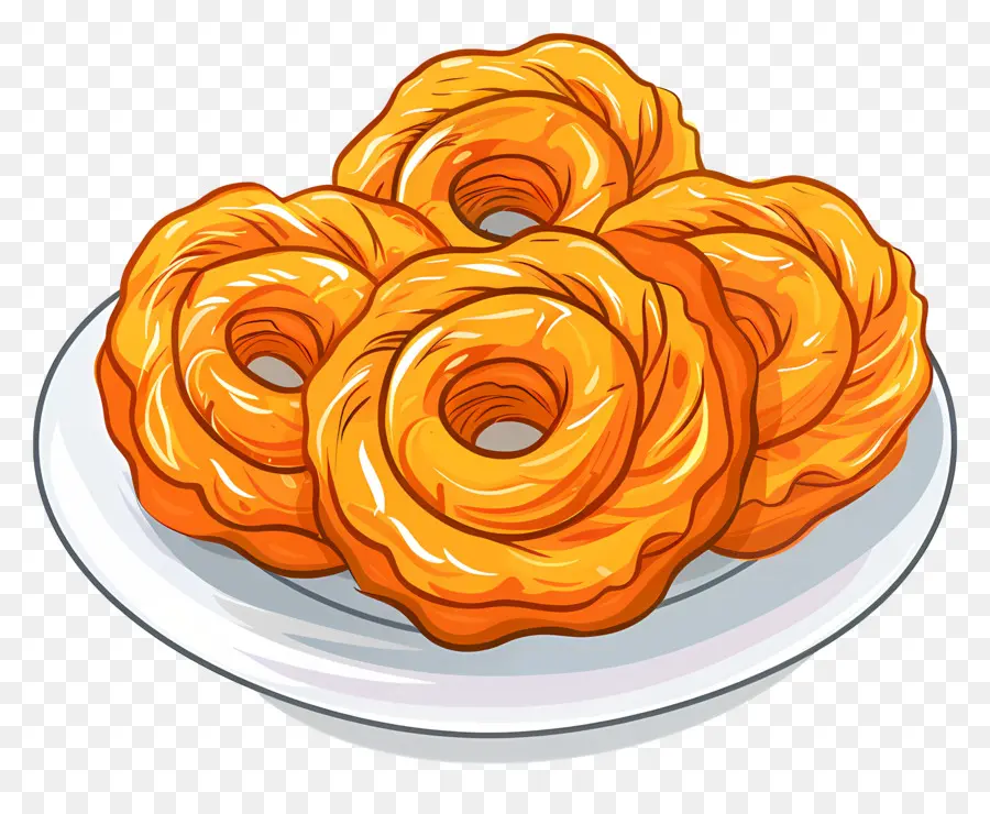 Jalebi，Apel Goreng PNG