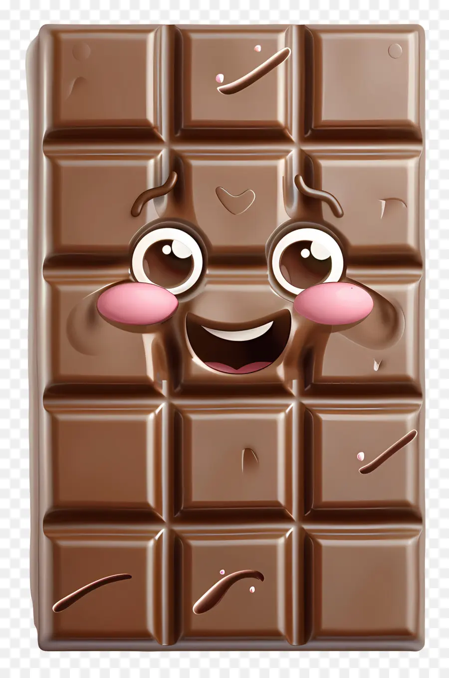 Cokelat Bar Emoji，Kartun Cokelat PNG