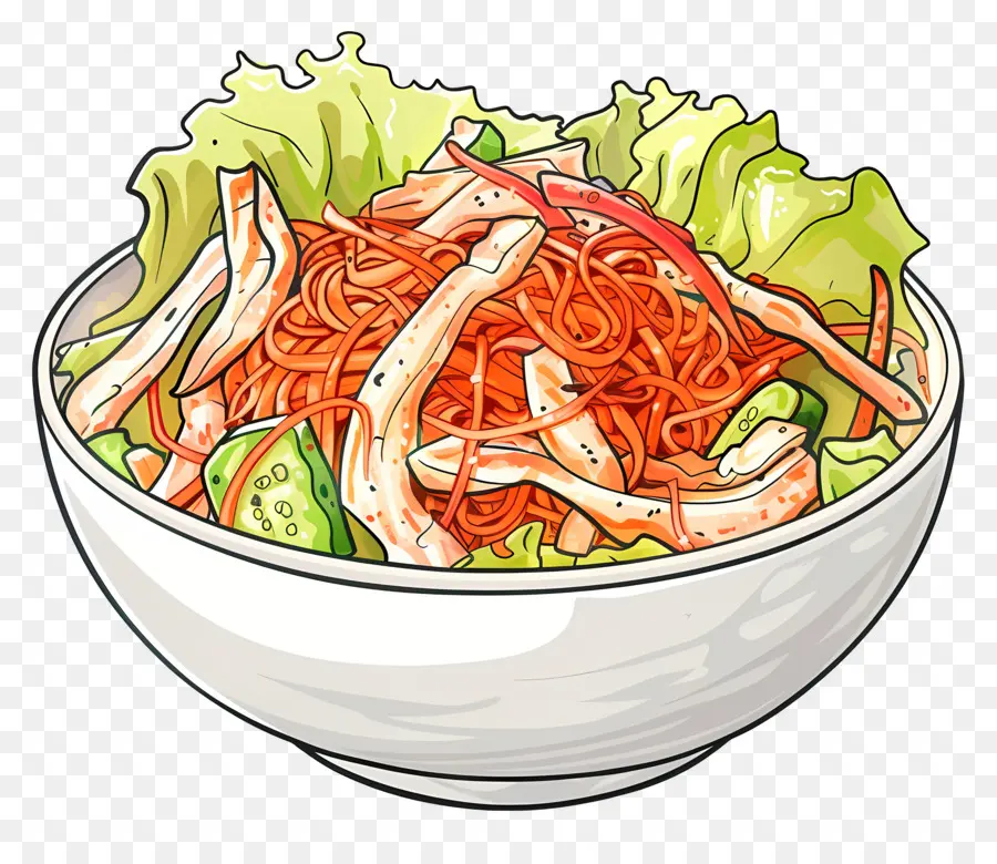 Tempat Sayuran，Salad PNG