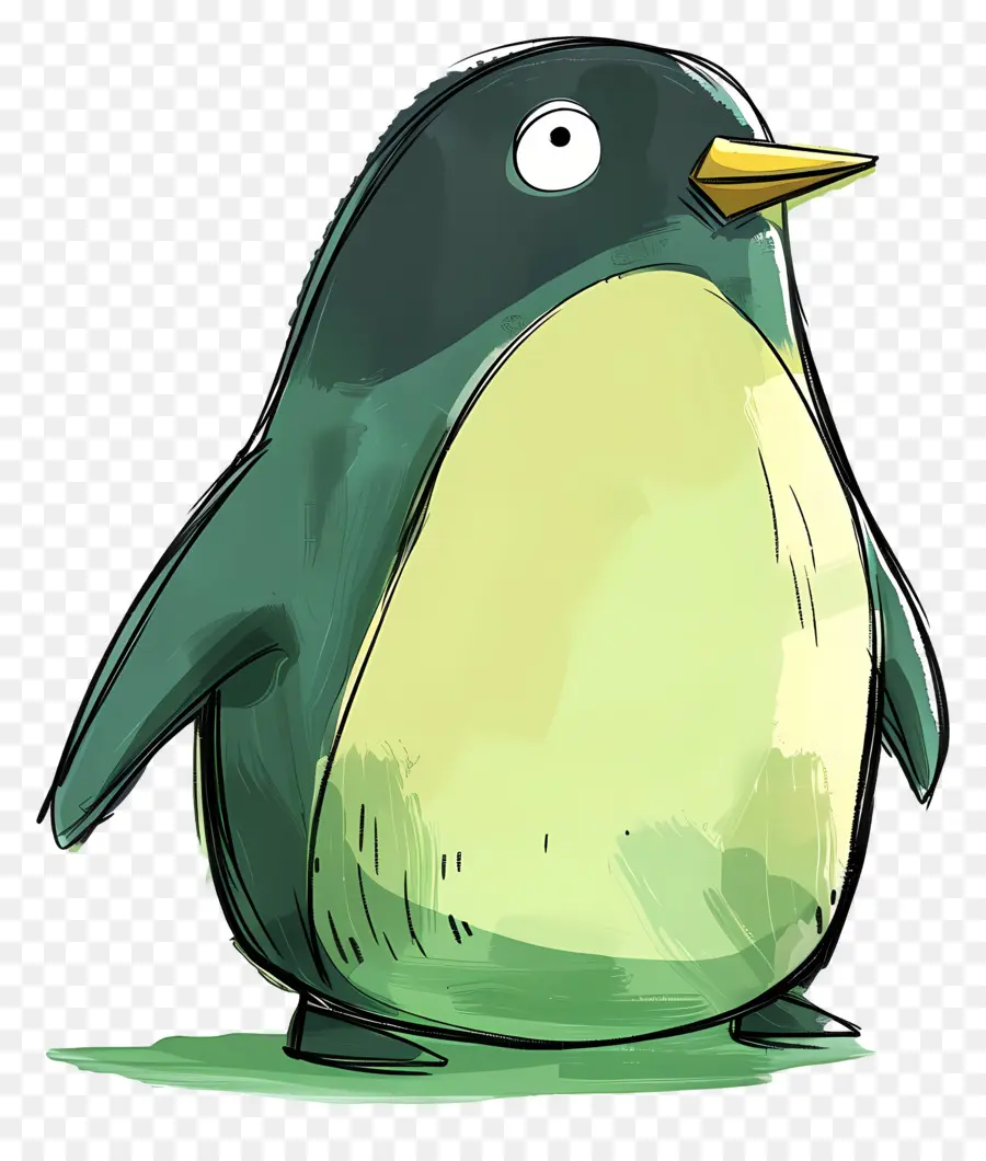 Kartun Penguin，Penguin PNG