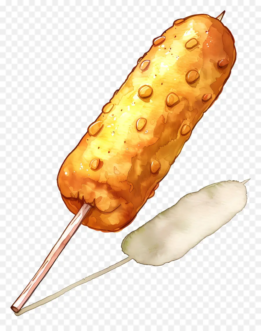 Corndog，Hot Dog PNG