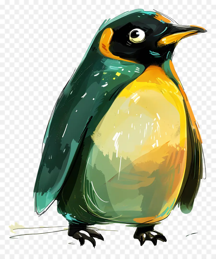 Kartun Penguin，Penguin PNG