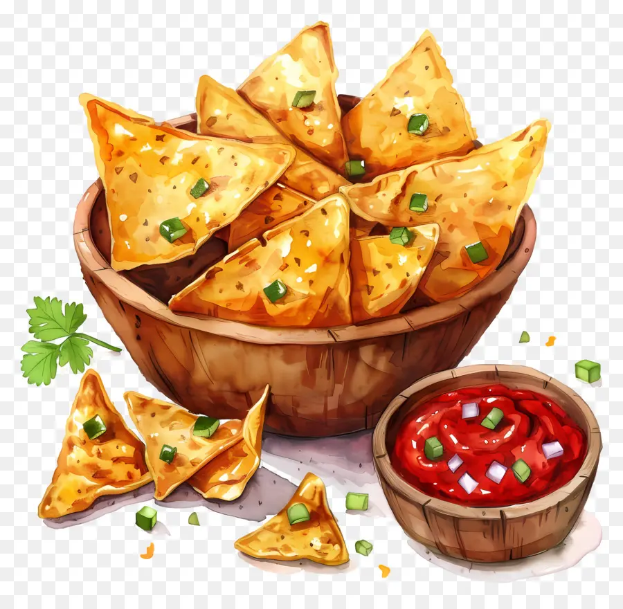 Nachos，Tortilla Chips PNG