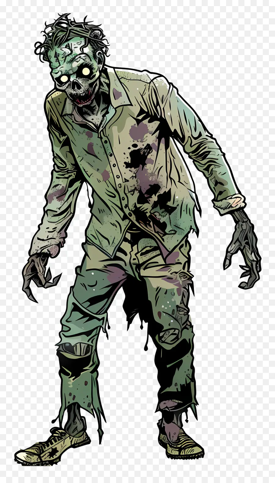 Zombie Menyeramkan，Zombie PNG