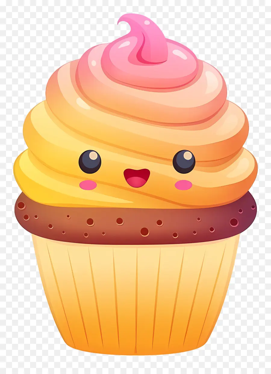 Cupcake Emoji，Cupcake PNG