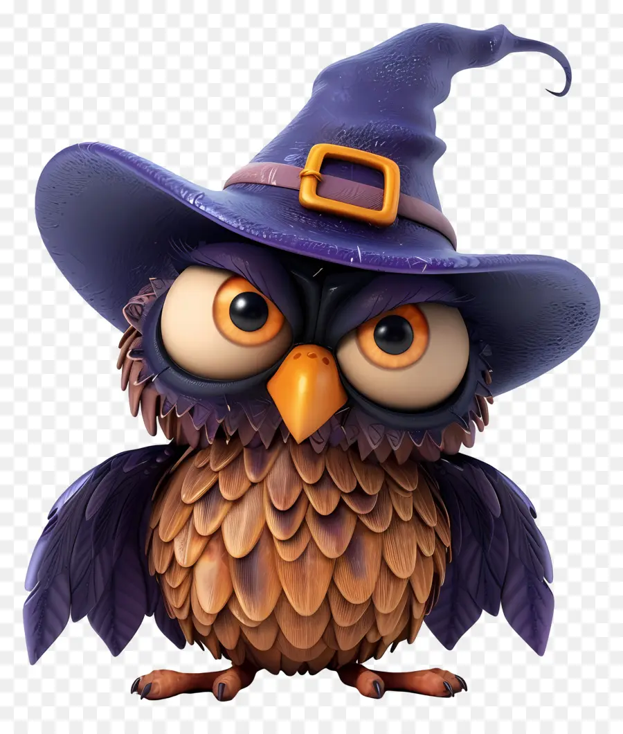 Halloween Owl，Burung Hantu PNG