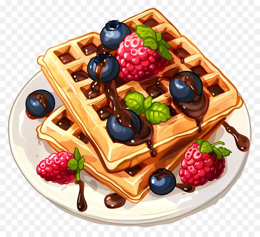 Wafel，Sarapan PNG