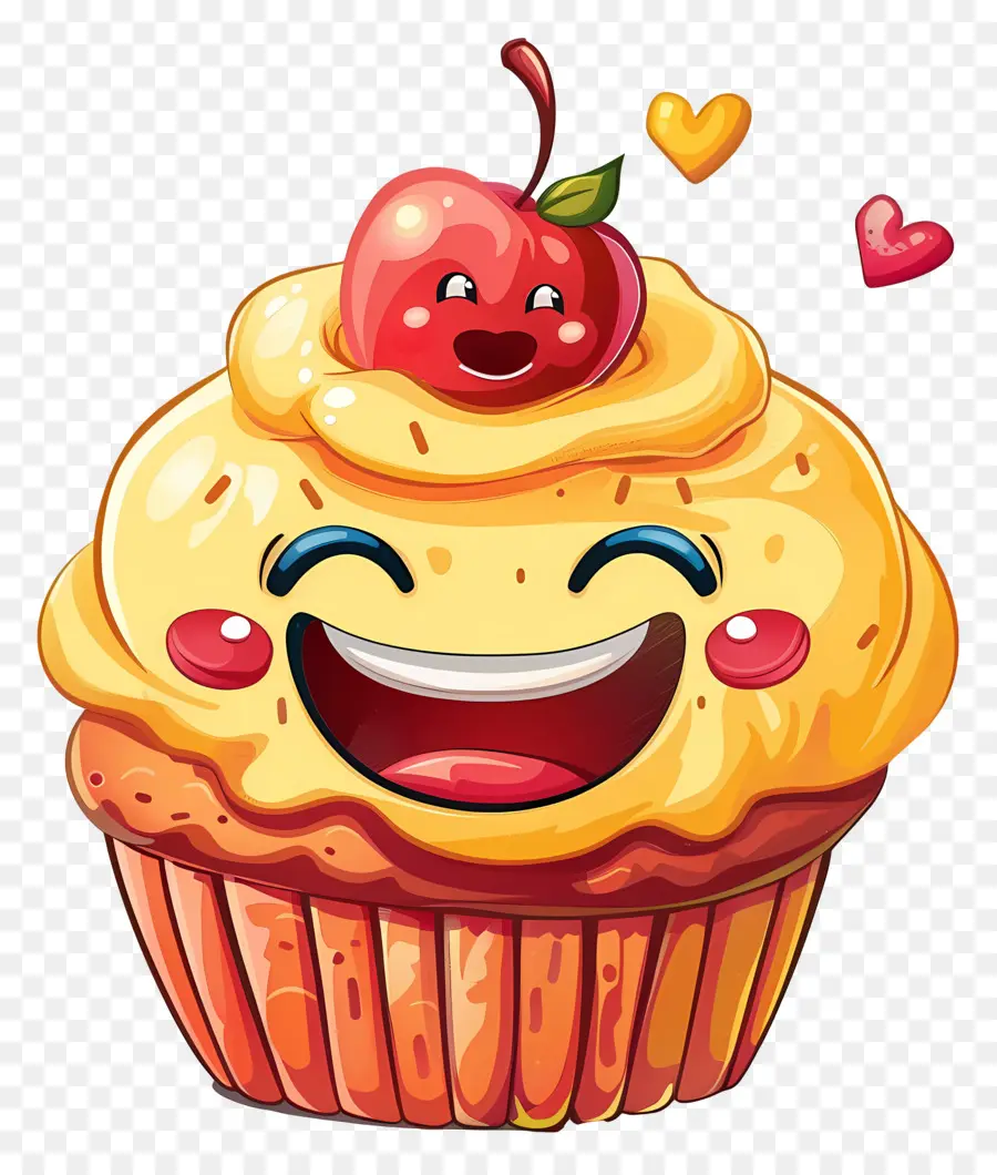 Cupcake Emoji，Cupcake PNG