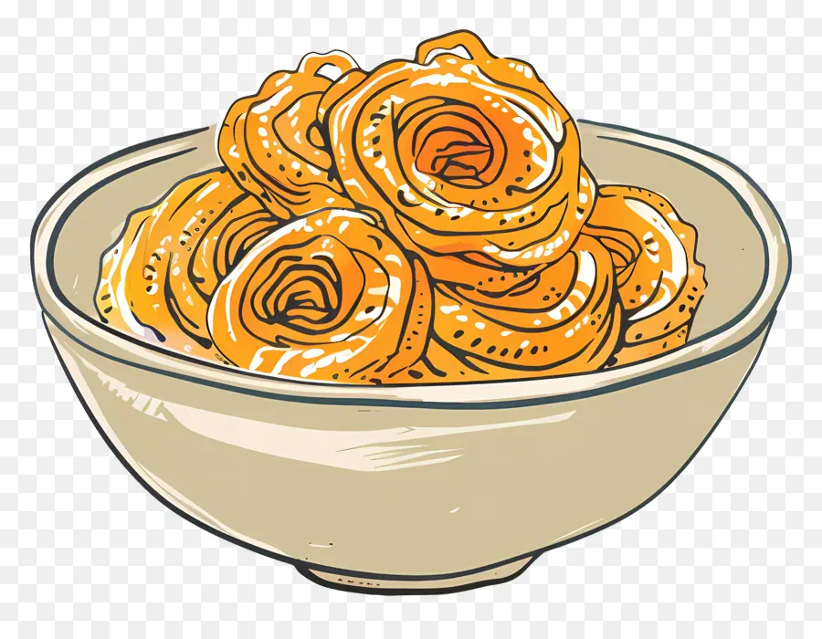 Jalebi，Mie Beras PNG