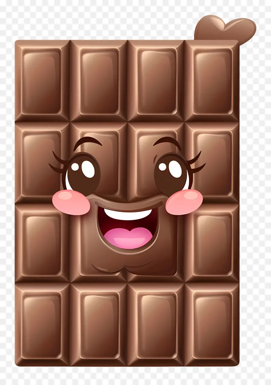 Cokelat Bar Emoji，Susu Cokelat PNG