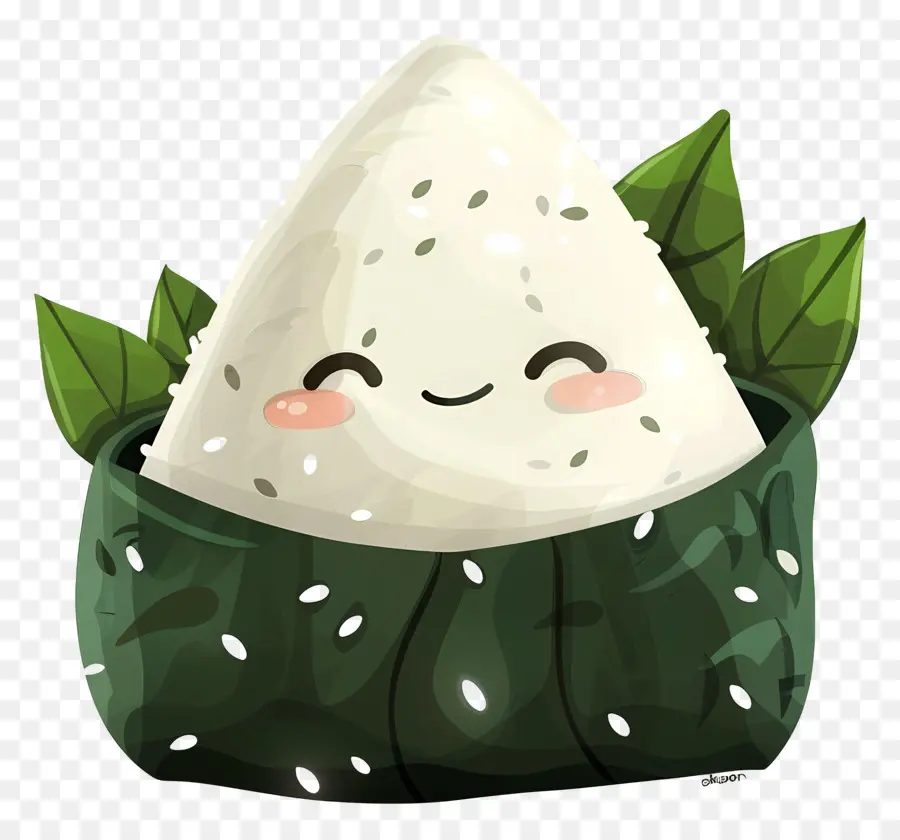 Cute Onigiri，Kartun Pir PNG