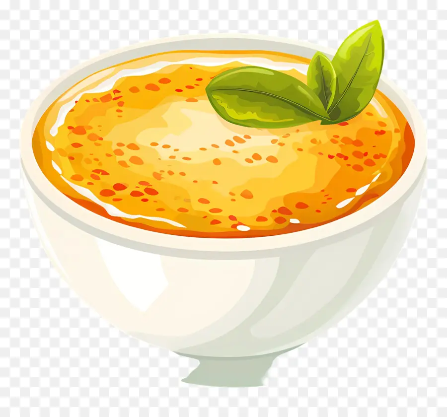 Brûlée Creme，Butternut Squash Soup PNG