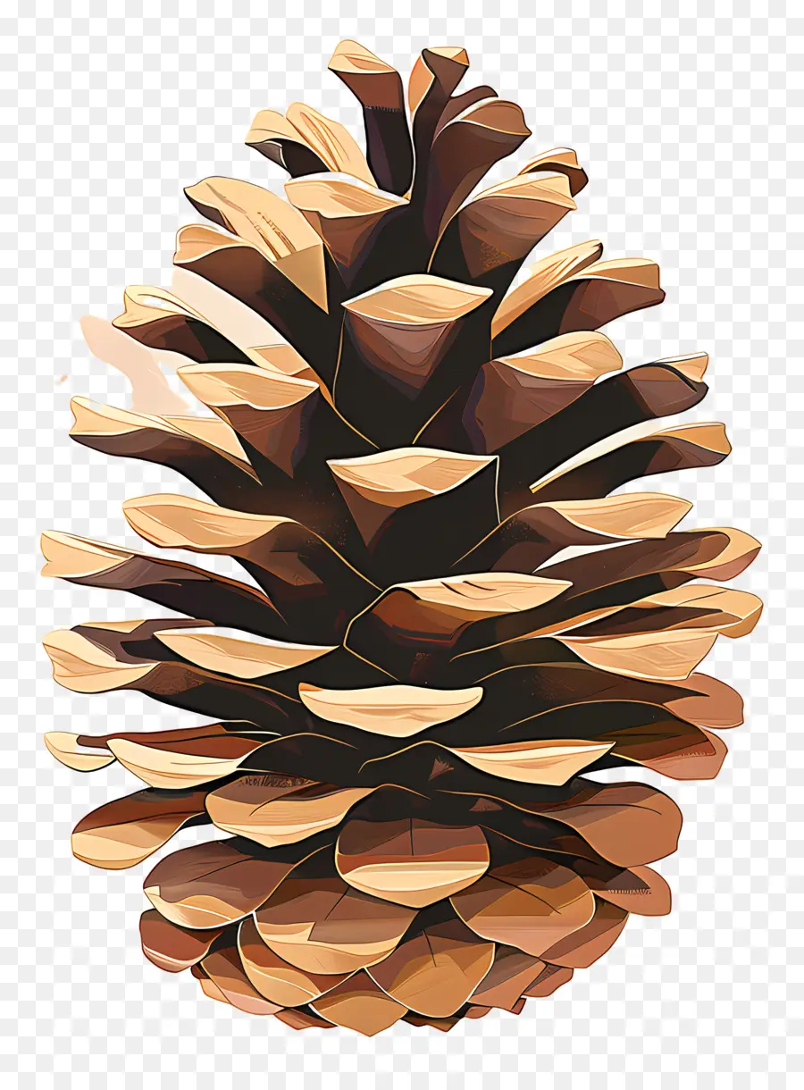 Biji Pinus，Kerucut Pinus PNG