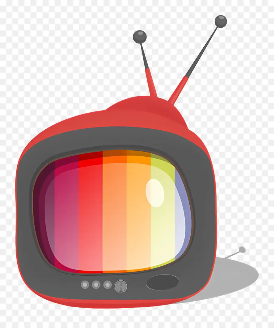 Retro Tv，Televisi PNG