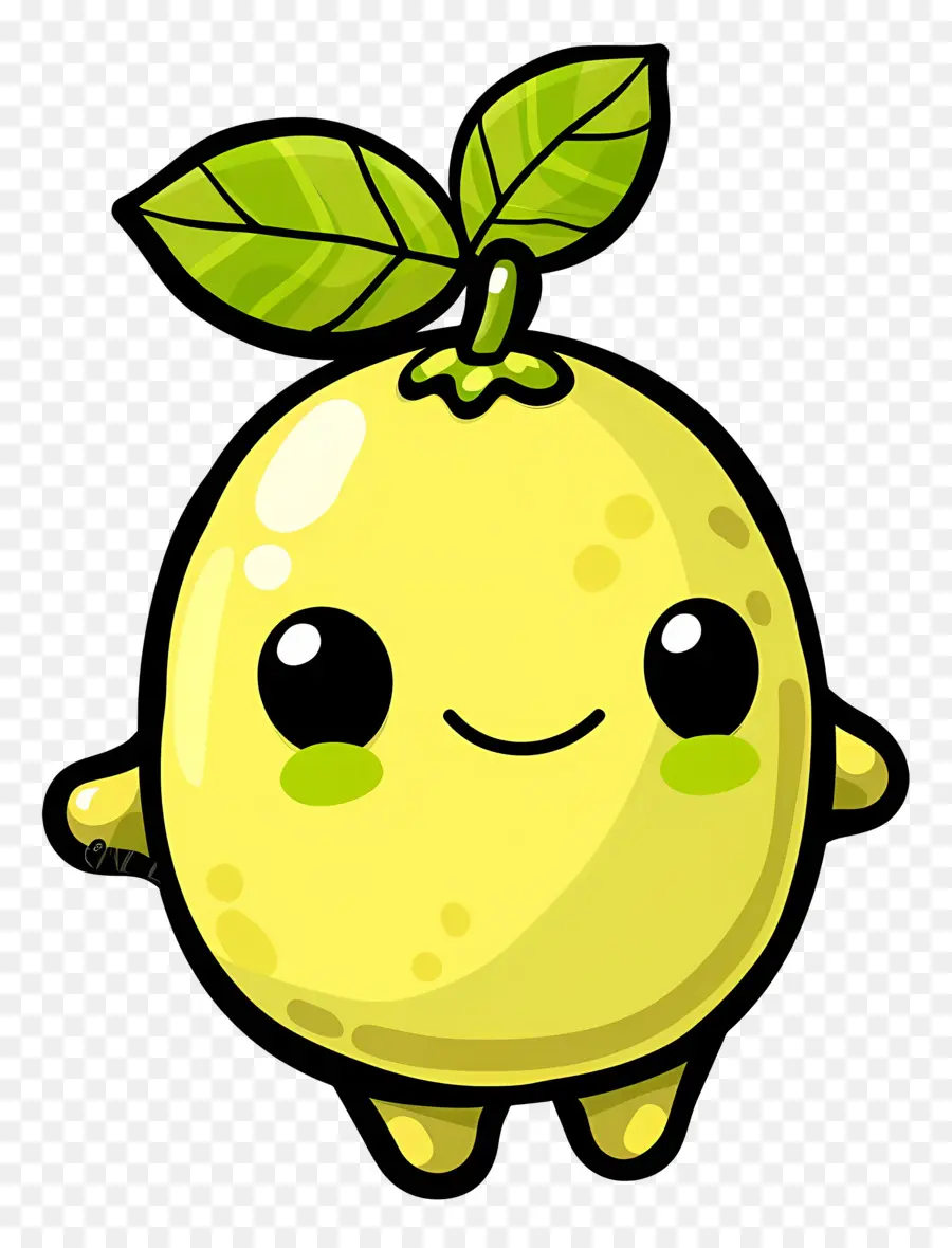 Lemon Yang Lucu，Karakter Kartun PNG