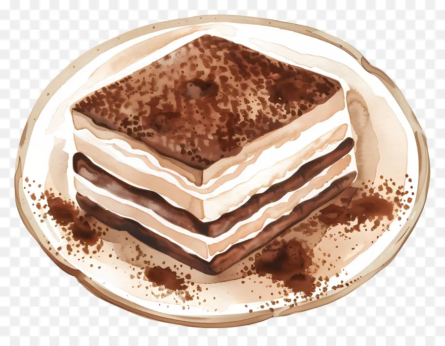 Tiramisu，Kue Cokelat PNG