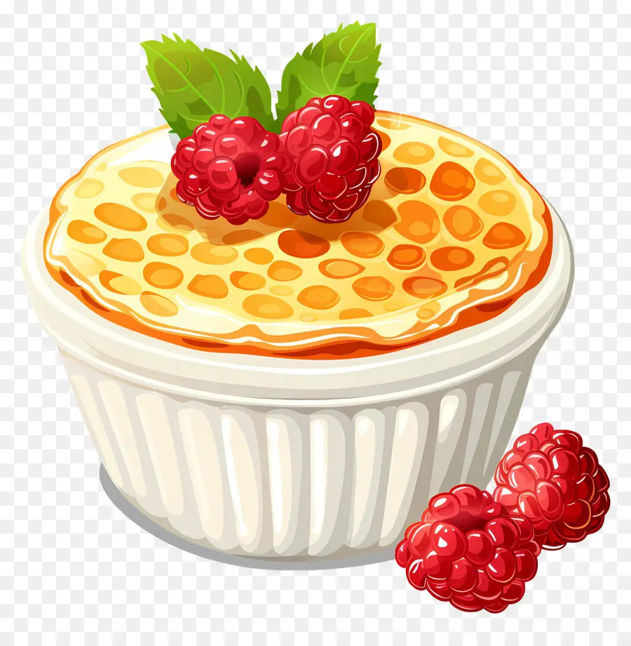 Brûlée Creme，Raspberry PNG