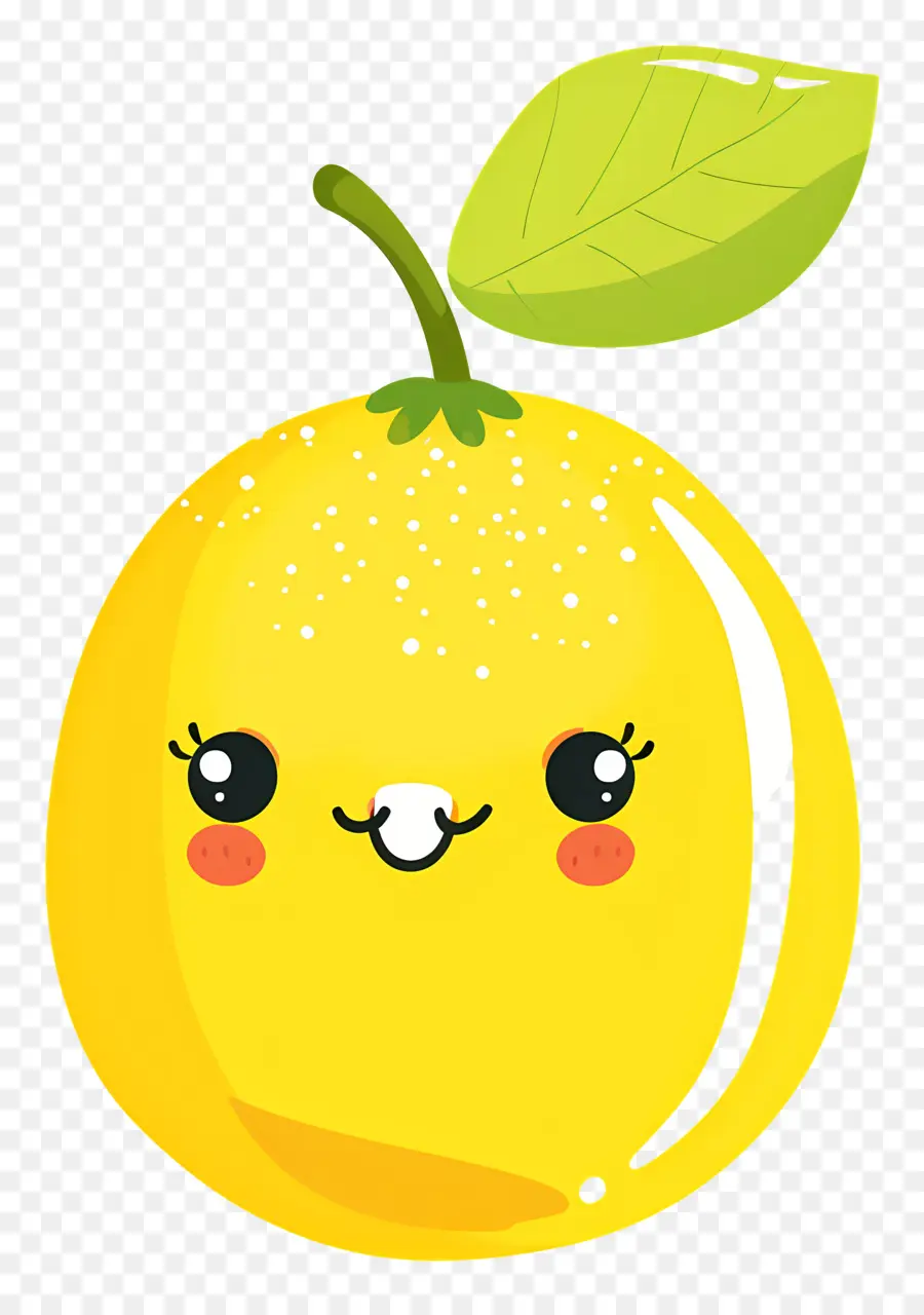 Lemon Yang Lucu，Lucu Buah PNG