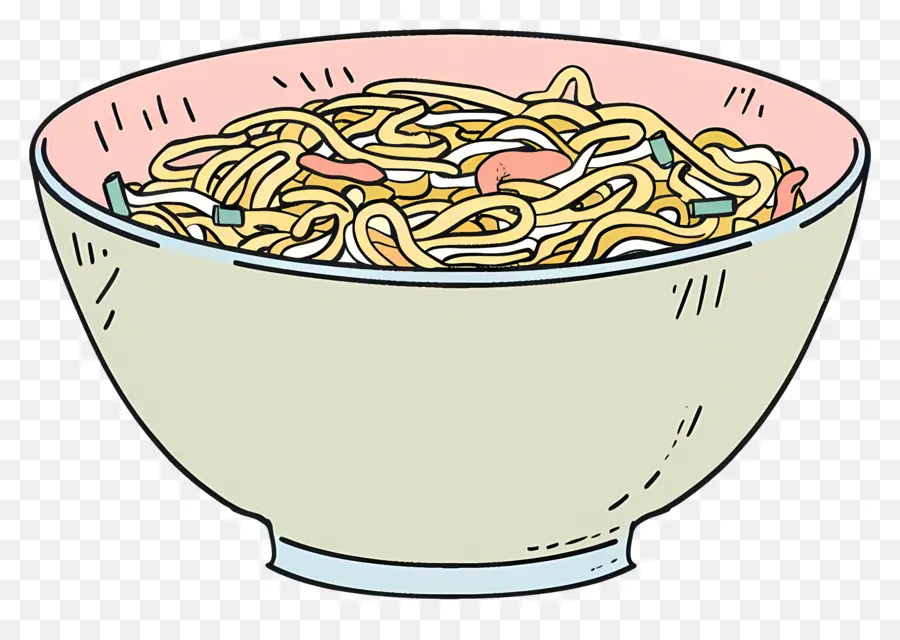 Semangkuk Mie，Mie PNG