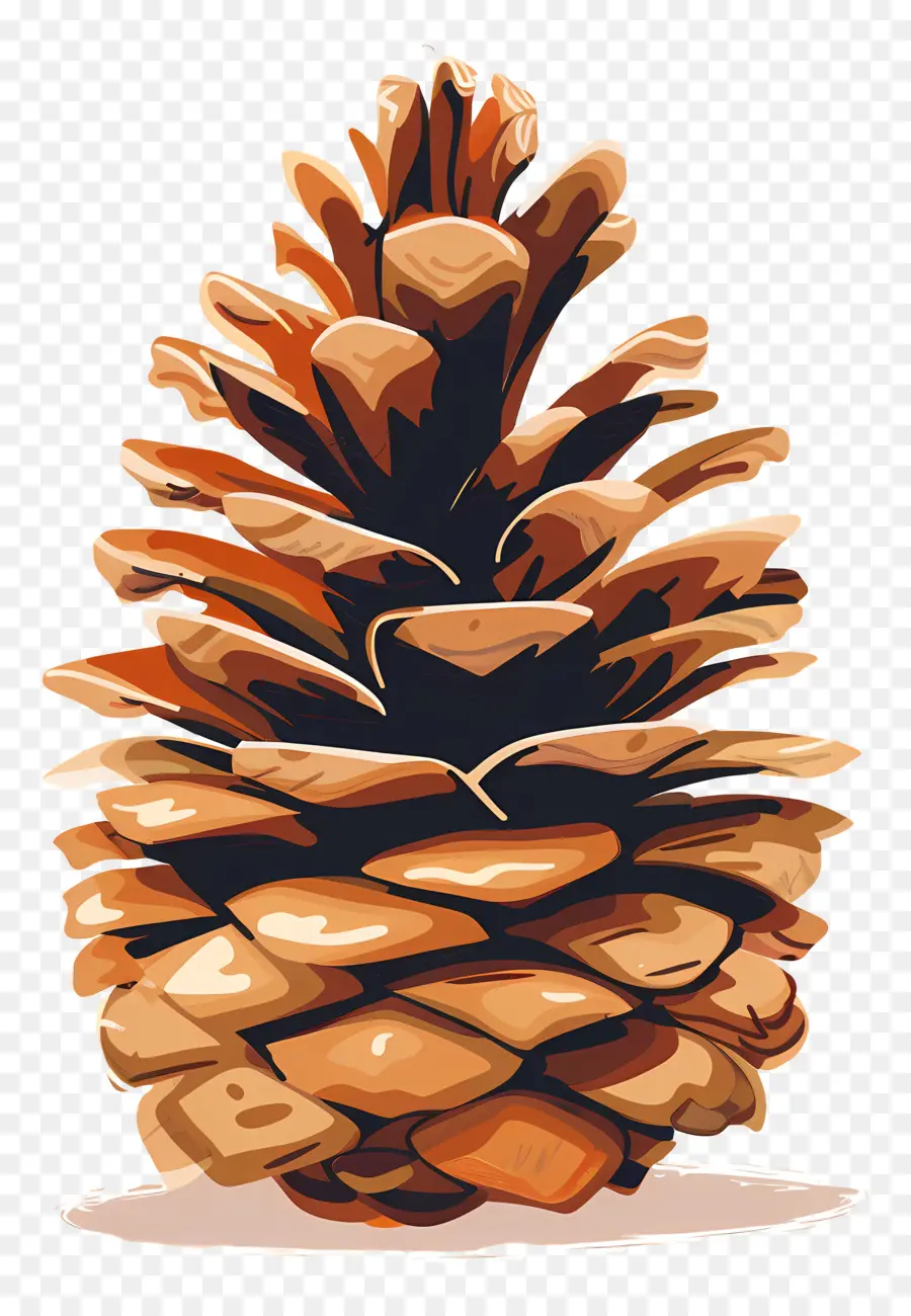 Biji Pinus，Dicat Pinus Kerucut PNG