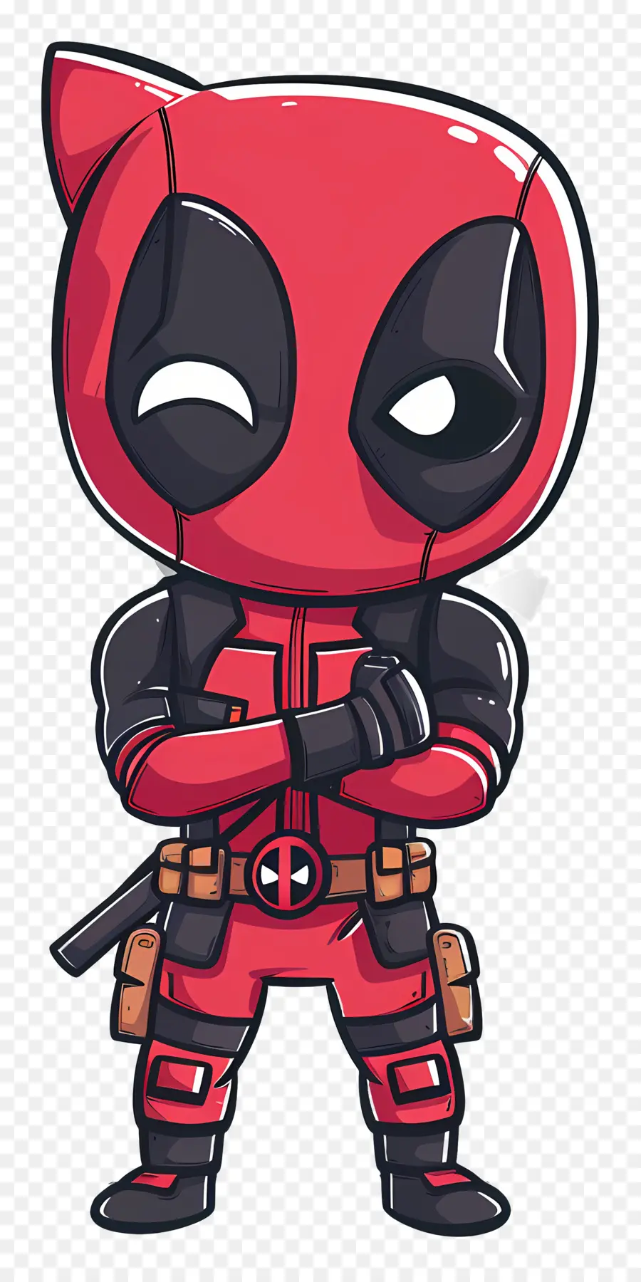 Lucu Deadpool，Karakter Kartun PNG