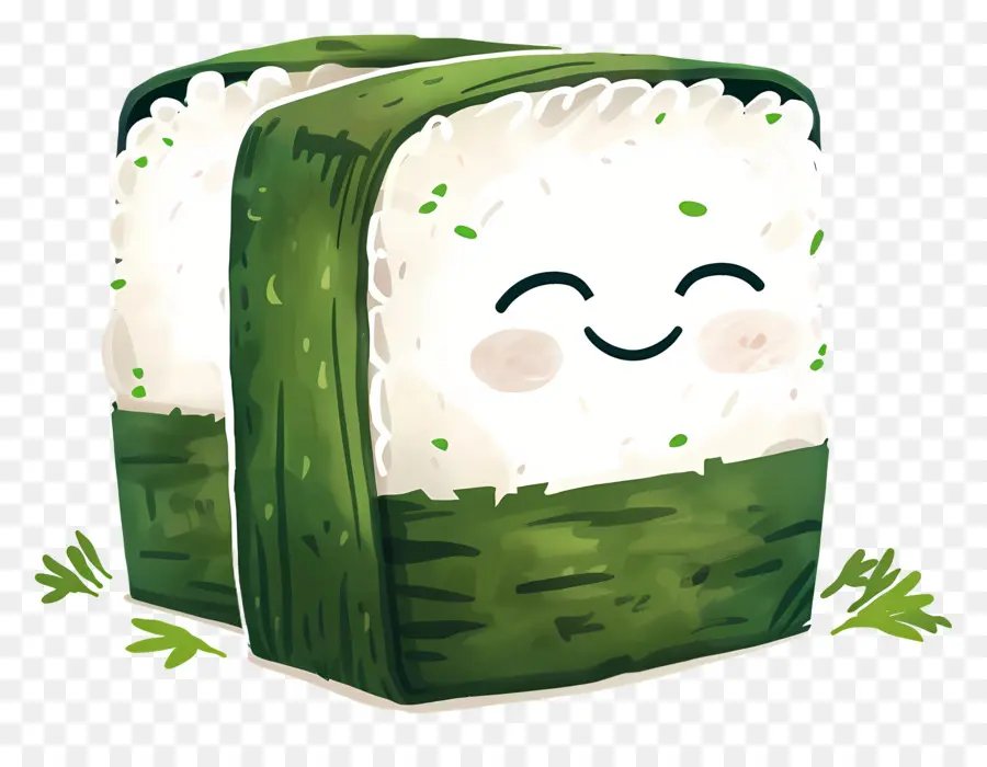 Cute Onigiri，Sushi PNG