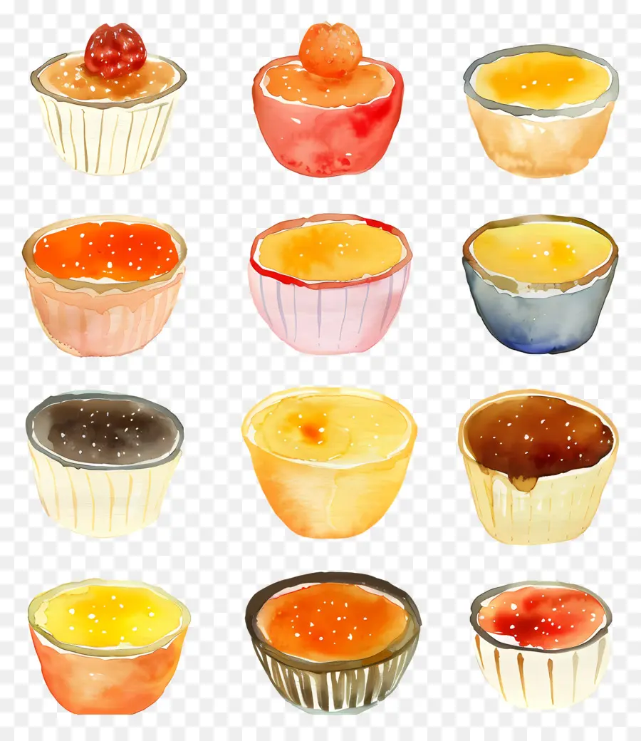 Brûlée Creme，Ilustrasi Cat Air PNG