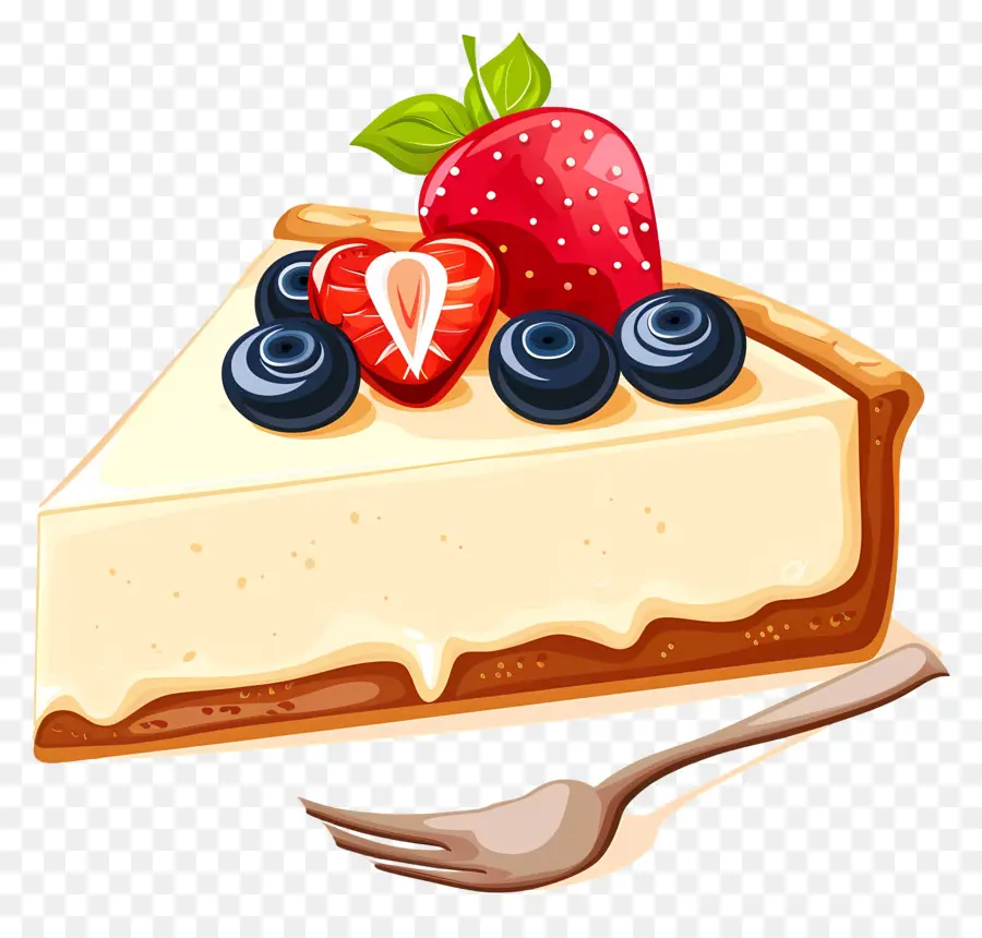 Cheesecake，Blueberry PNG