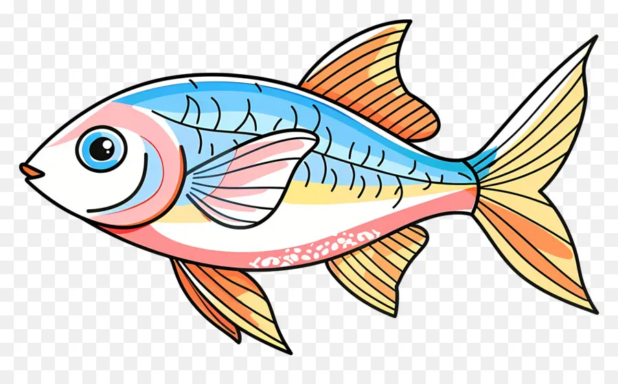 Ikan，Ikan Biru PNG