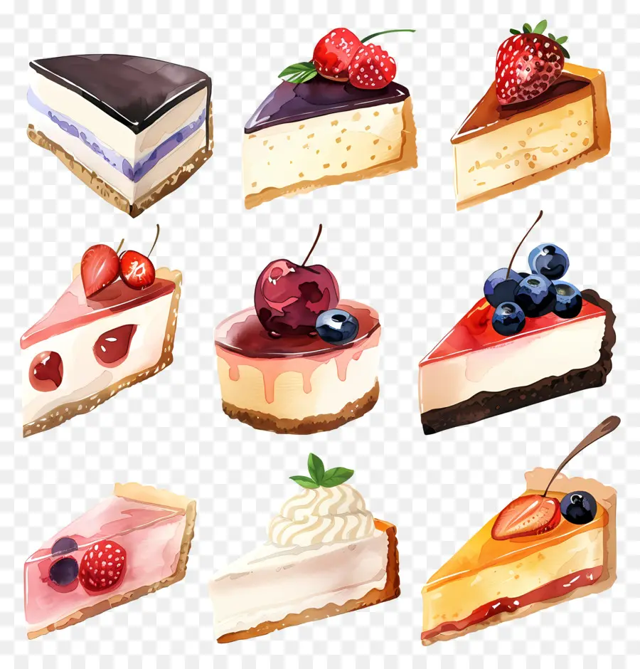 Cheesecake，Kue PNG