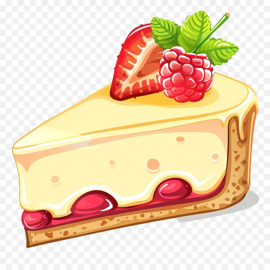 Cheesecake，Raspberry PNG